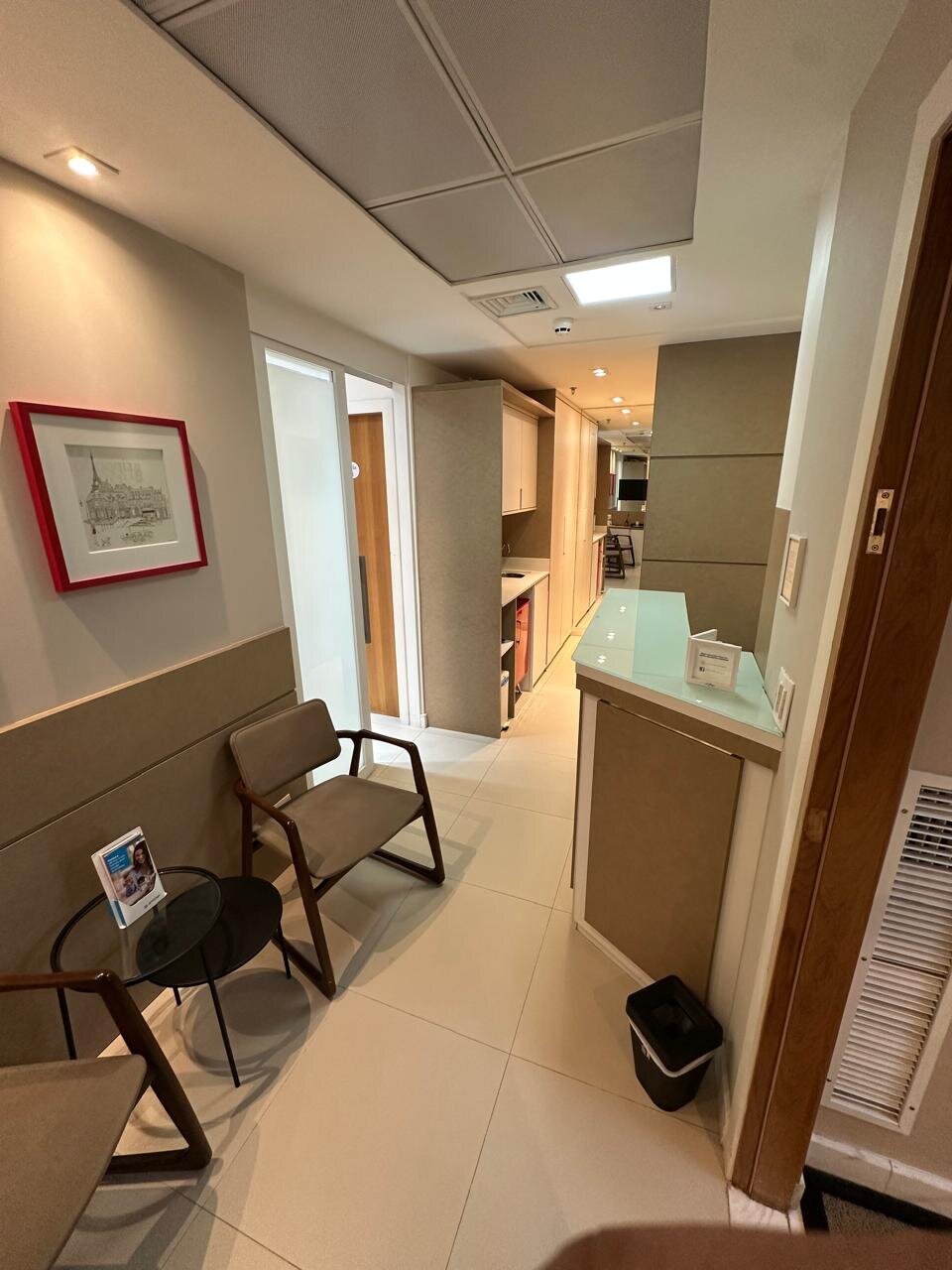 Recepção da Clínica Gripp Odontologia